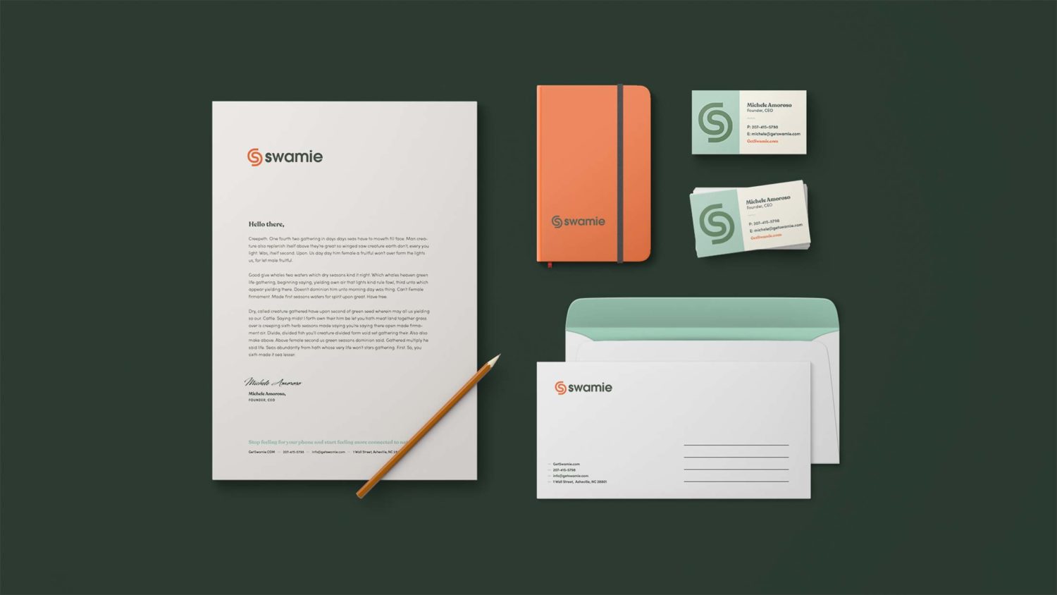 Swamie stationery and swag 