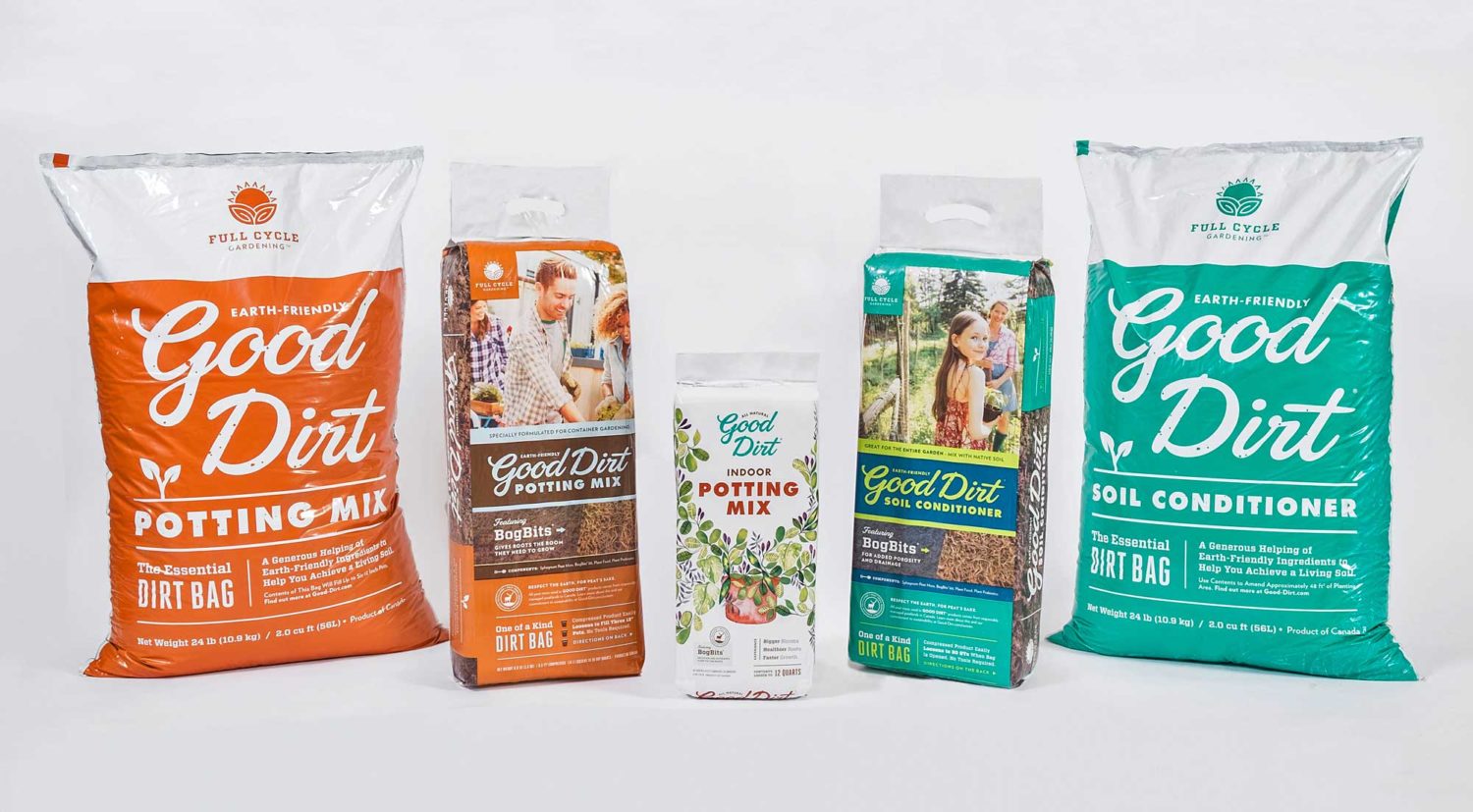 Good Dirt Soil and Potting Mix Packaging Design