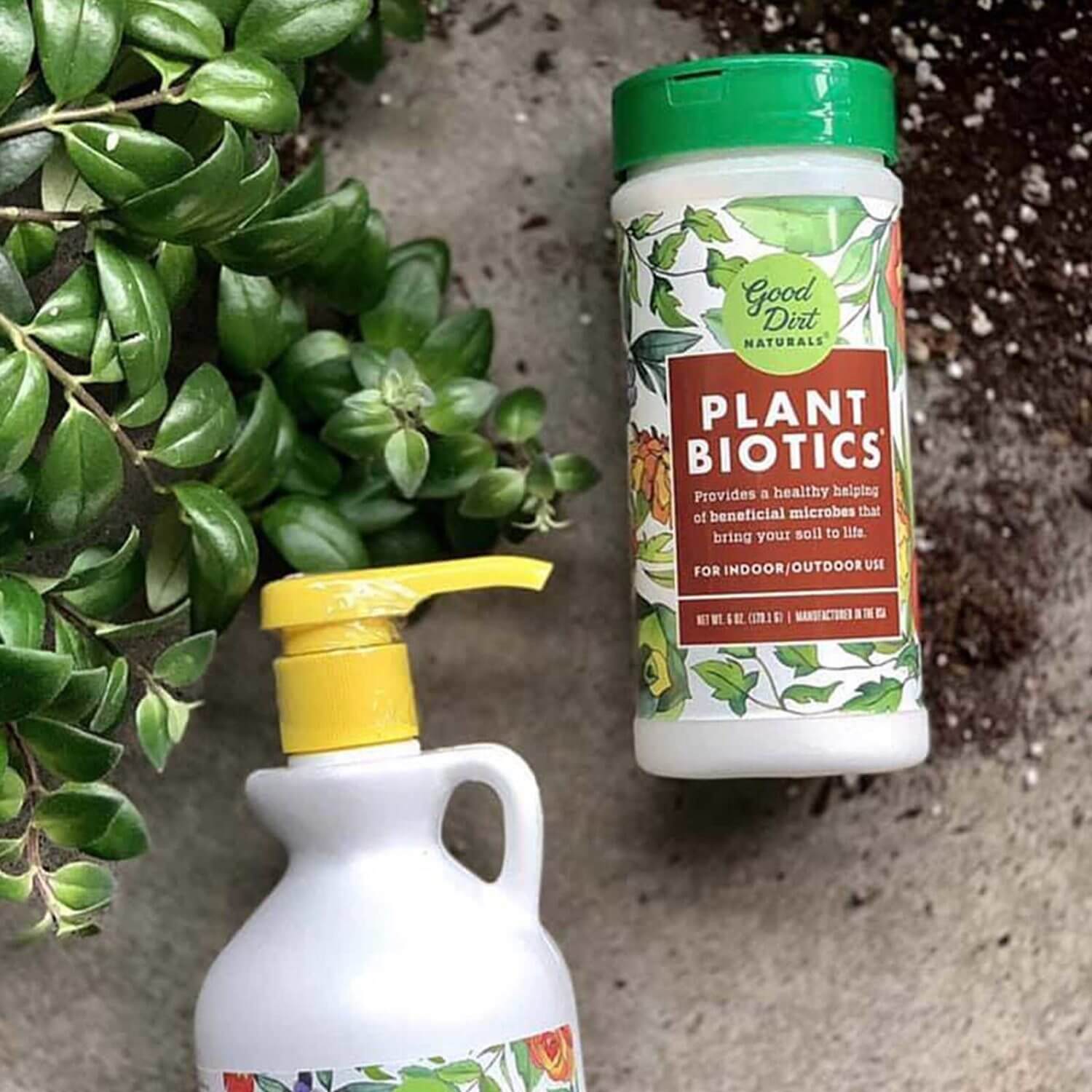 Good Dirt Plant Biotics Packaging Design
